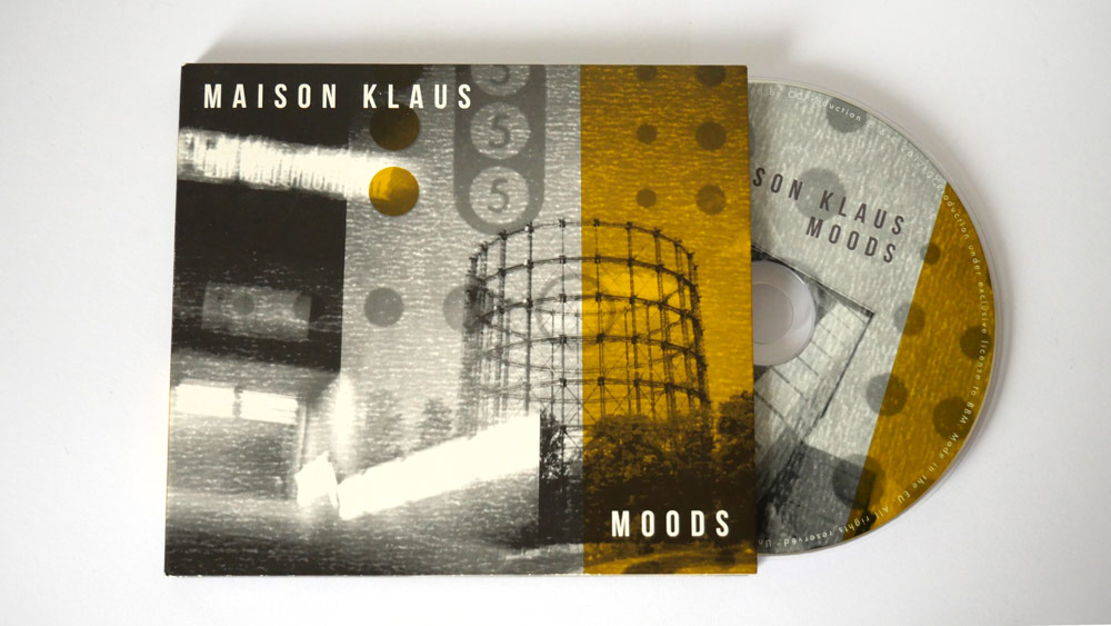 Album Cover for Maison Klaus, by Scaffold Graphics. Layout, Graphic Design, Photography, Print and publishing.